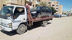 سطحة عجمان في شركة الإنجاز السريع لقطر المركبات